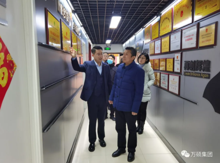 宿州市科技局李晓晖局长一行莅临安徽尊龙凯时人生就搏科技产业（集团）有限公司调研指导
